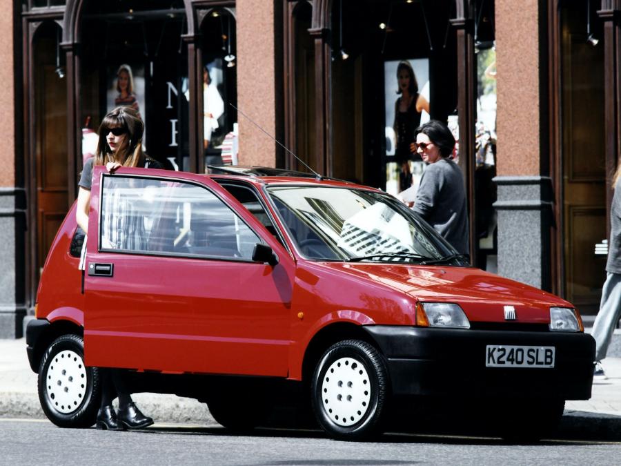 Fiat Cinquecento 1993 года  (UK) (фото 2 из 11)